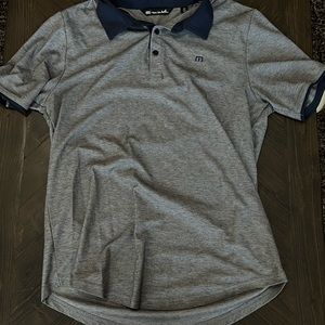Travis mathew golf shirt.